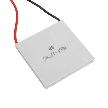 TEC1-12708 12V Heatsink Cooling Peltier TEC Semiconductor Thermoelectric Cooler 40mm*40mm*3.6mm