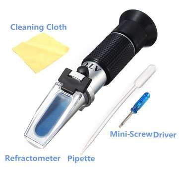 RHA-503ATC ATC Automatic Car Vehicle Battery Antifreeze Fluids Refractometer Glycol Ethylene Propyle