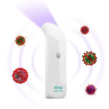 Portable UVC Ultraviolet Light Ozone UV Lamp Home Cleaning Machine
