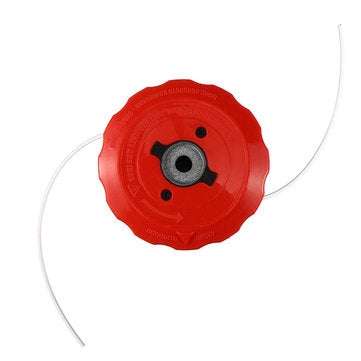 Red Garden Lawnmower Trimmer Head M10 Arbor Size Speed Feed Line Head For Husqvarna Echo Stihl