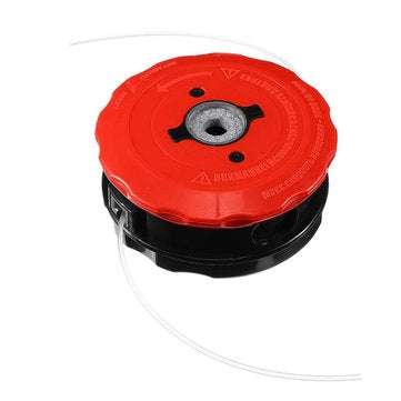 Red Garden Lawnmower Trimmer Head M10 Arbor Size Speed Feed Line Head For Husqvarna Echo Stihl