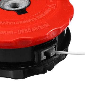 Red Garden Lawnmower Trimmer Head M10 Arbor Size Speed Feed Line Head For Husqvarna Echo Stihl