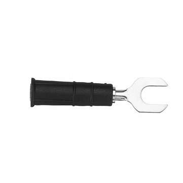 ML1608-18P-1 2 PCS Electric Meter Straight Test Pen Needle Tip Probe for Multimeter Test Leads Pin W