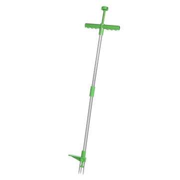 Portable Long Handled Lightweight Claw Weeder Durable Manual Outdoor Stand Up Garden Lawn Weed Pulle