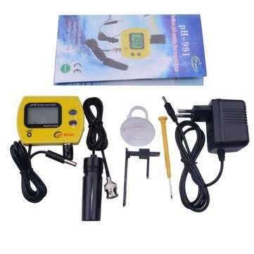 PH-991 PH Meter with Backlight Tester Durable Acidimeter Tool Temp Monitor for Aquarium Swim Pool Wa