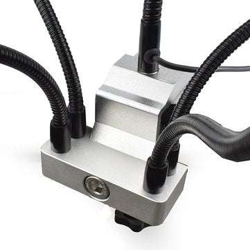 NEWACALOX USB LED 3X Magnifier PCB Fixture Bench Vise Table Clamp Soldering Helping Hand Soldering S