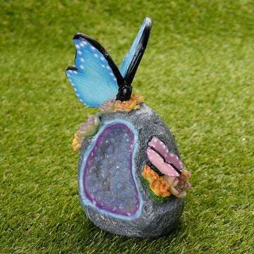 Outdoor Garden Solar Animal Butterfly LED Night Light Yard Figurine Lamps Pathway Decorations