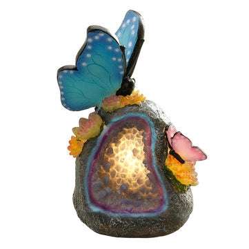 Outdoor Garden Solar Animal Butterfly LED Night Light Yard Figurine Lamps Pathway Decorations