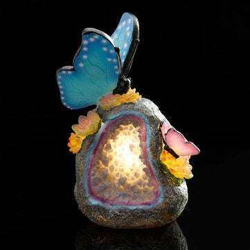 Outdoor Garden Solar Animal Butterfly LED Night Light Yard Figurine Lamps Pathway Decorations