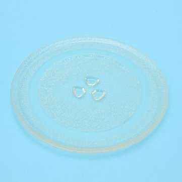 Microwave Oven Glass Turntable Plate Platter 245 mm Suits Many Brand