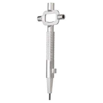 Sliver Locksmith Tool Multi Purpose Cylinder Gauge Cam Turner Spindle Turner