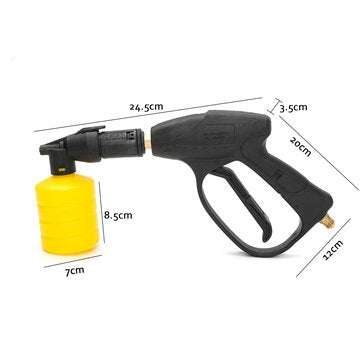 Portable High Pressure Electric Washer Wash Gun Wash Pump Set Yellow