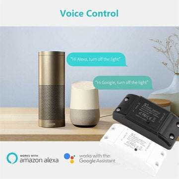 SMATRUL White Switch Smart Life APP WiFi Voice Relay Controller Timer Module 110V 220V 10A