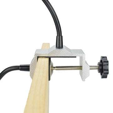 NEWACALOX Bench Vise Aluminum Table Clamp Soldering Iron Holder Soldering Station PCB Fixture Helpin