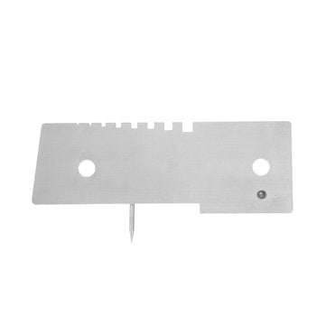 Machifit Universal 45 Degree Weld Gauge Welder Seam Inspection Measuring Ruler Welding Tool