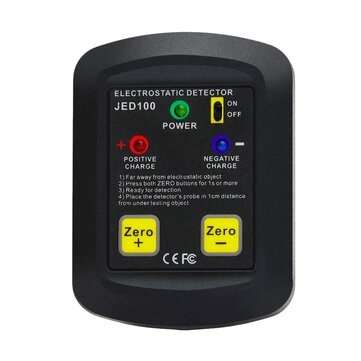 Palm-size Electrostatic Detector Portable Electrostatic Tester Electrostatic Analyzer 100V~20KV ESD