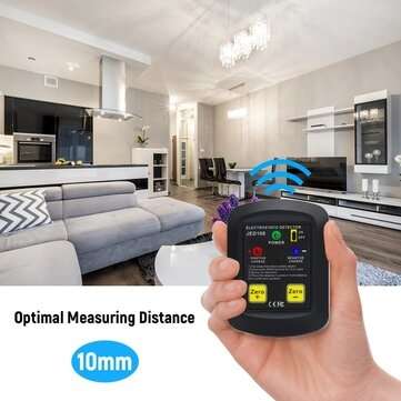 Palm-size Electrostatic Detector Portable Electrostatic Tester Electrostatic Analyzer 100V~20KV ESD