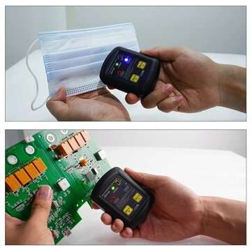 Palm-size Electrostatic Detector Portable Electrostatic Tester Electrostatic Analyzer 100V~20KV ESD