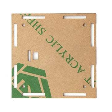 Transparent Module Case Housing Shell For Upgrade DIY EC1515B DS1302 LED Electronic Clock Kit