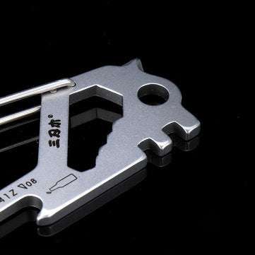 SANRENMU Multifunctional Keychain Tools Creative Car Waist Hanging for Men Women