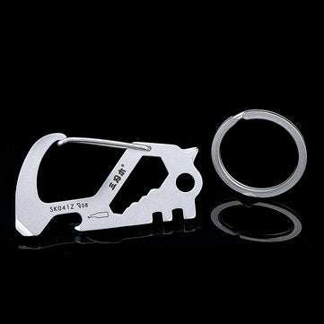 SANRENMU Multifunctional Keychain Tools Creative Car Waist Hanging for Men Women