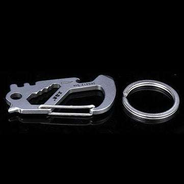 SANRENMU Multifunctional Keychain Tools Creative Car Waist Hanging for Men Women