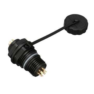 SP16 IP68 Waterproof Connector Male Plug & Female Socket 6 Pin Panel Mount Wire Cable Connector Avia