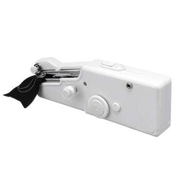Mini Portable Sewing Machine Handheld Cordless Quick Clothes Stitch For Home Travel