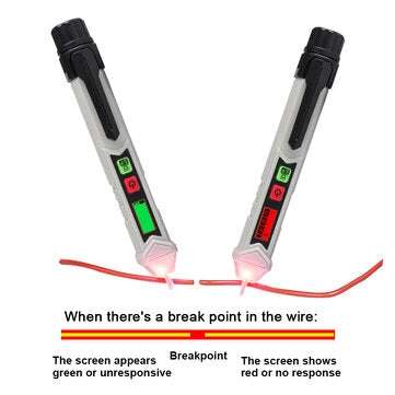 Tooltop T8901 Non-Contact Phase/Voltage Test Pen Multifunctional NCV 12-1000V AC Tester with Light +