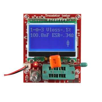 Original Hiland M644 Transistor Tester LCR Diode Transistor Zener Quartz Measurement Frequency Count