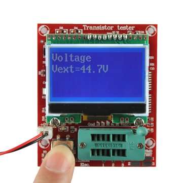 Original Hiland M644 Transistor Tester LCR Diode Transistor Zener Quartz Measurement Frequency Count