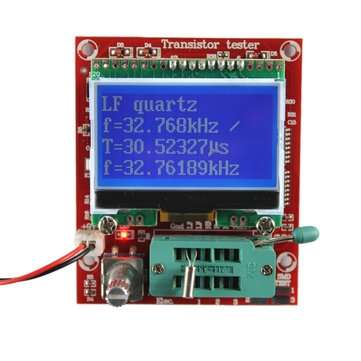 Original Hiland M644 Transistor Tester LCR Diode Transistor Zener Quartz Measurement Frequency Count