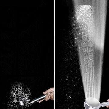 Multifunctional Shower Hand Held Aluminum Household Dense And Delicate Outlet Holes Shower Nozzle