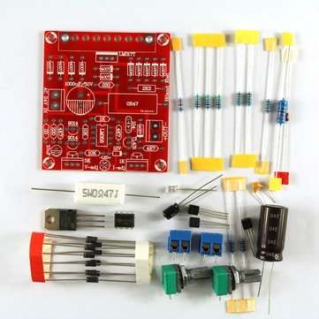 Original Hiland DIY 0-30V 0-1A LM317 Adjustable Voltage Current Power Supply Kit
