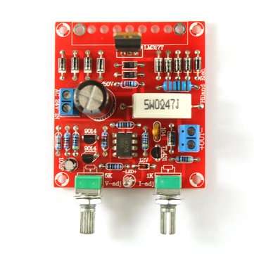 Original Hiland DIY 0-30V 0-1A LM317 Adjustable Voltage Current Power Supply Kit