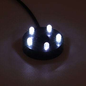 Solar Powered LED Colorful Light Fountain Water Pump Floating Garden Pond Pool Fish Bird Bath