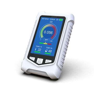 Ozone Detector Multifunctional Air Quality Monitor O Concentration Detection Indoor Outdoor Therm