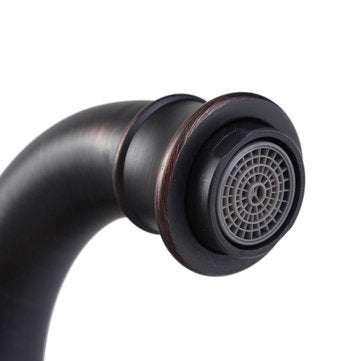 Retro Oil Rubbed Bronze Bathroom Basin Faucet Single Handle Sink Mixer Tap
