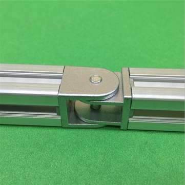 Machifit Movable Hinge Industrial Aluminum Extrusions Fittings Arbitrary Angle Connector for 2020 Al