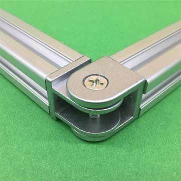 Machifit Movable Hinge Industrial Aluminum Extrusions Fittings Arbitrary Angle Connector for 2020 Al