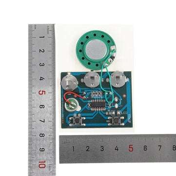 Programmable Music Board For Greeting Card DIY Gifts 30secs 30S Key Control Sound Voice Audio Record