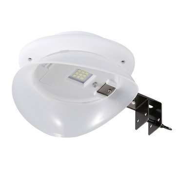 Solar Powered 9 LED Fence Light Outdoor Garden Wall Lobby Pathway Lamp Waterproof