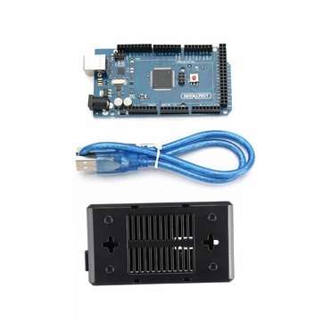 MEGA 2560 R3 ATmega2560 Development Board with Cable and ABS Case