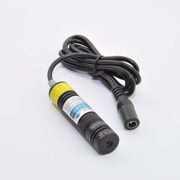 MTOLASER 80mW 405nm Blue-violet Cross Laser Module Generator Variable Focus Industrial Marking Posit