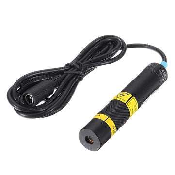 MTOLASER 200mW 405nm Blue-violet Line Laser Module Generator Variable Focus Industrial Marking Posit