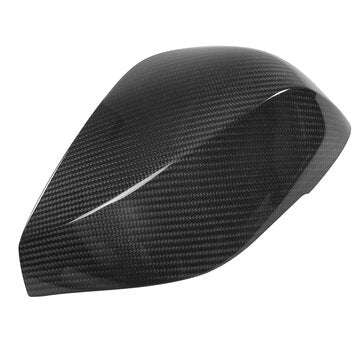Real Carbon Fiber Side Mirror Covers Add-on Caps For Infiniti Q50 2014-2016