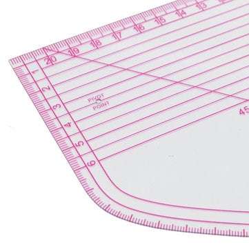 Pattern Maker Fashion Designing Ruler Multi Purpose Garment Making Marking Curve Ruler