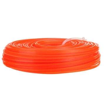 Orange 3mm x 85m Nylon Trimmer Strimmer Line Brushcutter Cord Rope
