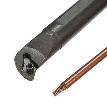 S12M-SDUCR07 12x150mm Internal Turning Tool Holder Boring Bar with DCMT0702 Insert and Wrench
