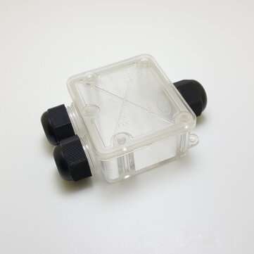 Transparent IP68 Waterproof UV Junction Box Sunproof Multiple Ways Plastic Electrical Case Cable Wir